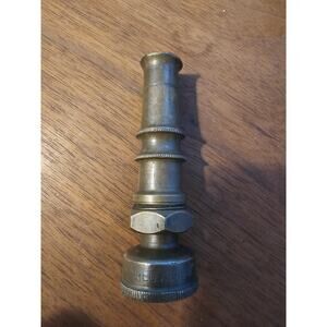 Vintage Red Arrow Brass 4 inch Garden Hose Screw-On Sprinkler Head Nozzle Italy